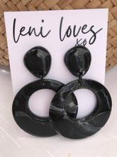 Load image into Gallery viewer, &quot;Betty&quot; Dangle Earrings - Monochrome (Choose Your Colour)
